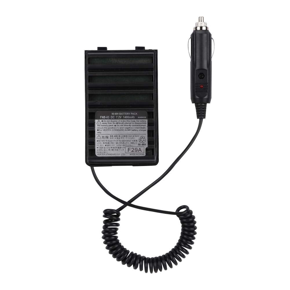 [Australia - AusPower] - Car Battery Eliminator Adapter Charger for Yaesu FT-60R FT-60E Vertex VX160 VX418 VX177 VX170 VX400 VX420 VX120 VXA300 VX428 Walkie TalkieTwo-Way Radio 