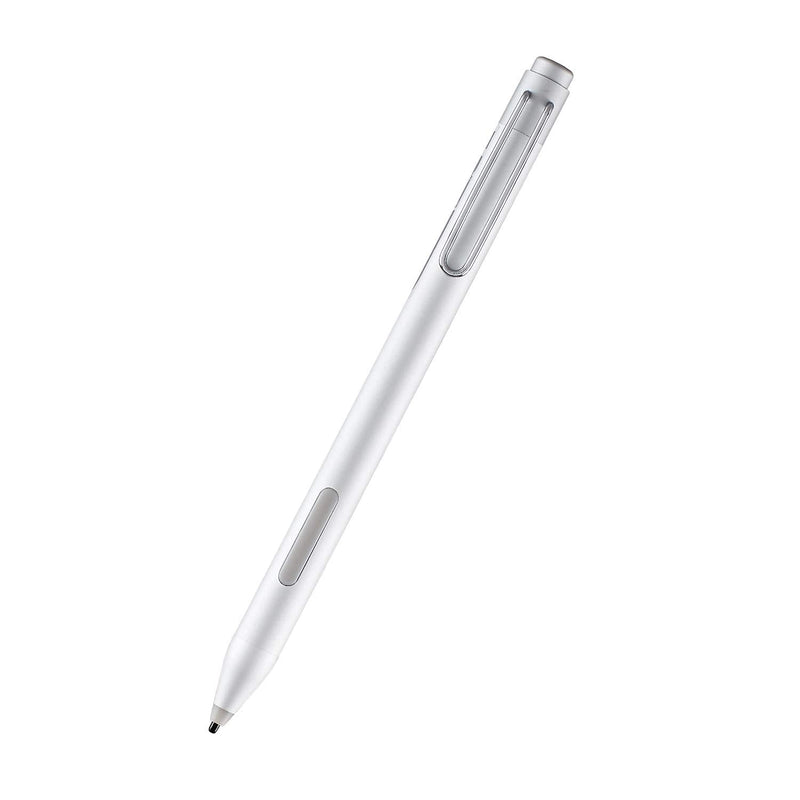 [Australia - AusPower] - Pen for Surface, E EGOWAY Active Stylus Pen Compatible with Surface Pro X Pro 7 Pro 6 Pro 5, Surface Laptop 3 2 1, Surface Book 1, Book 2 and Surface Go Silver 