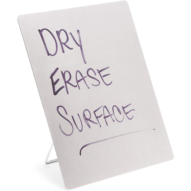 [Australia - AusPower] - Stainless Steel Dry Erase Whiteboard Easel, Reminder Board (9 x 11 in) 