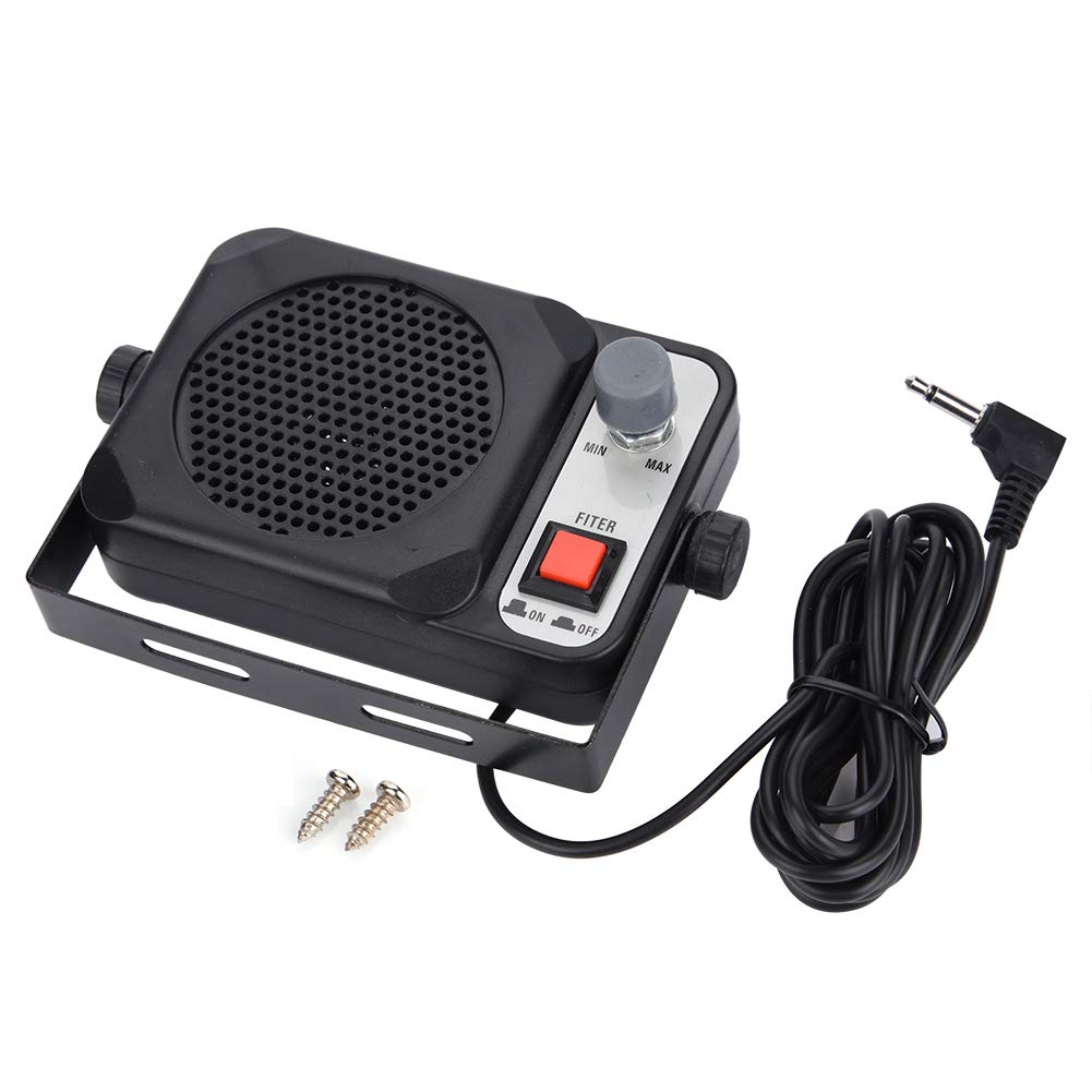 [Australia - AusPower] - Mobile Ham Radio Transceiver,Mini Walkie Talkie Car Mobile Radio External Speaker for Motorola Two Way Radio for YAESU for ICOM 