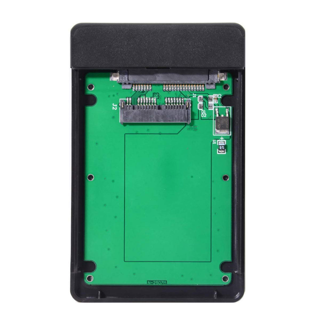 [Australia - AusPower] - Xiwai USB 3.1 Type-C USB-C to 1.8 inch Micro SATA 16pin 7+9 SSD to External Hard Disk Enclosure 