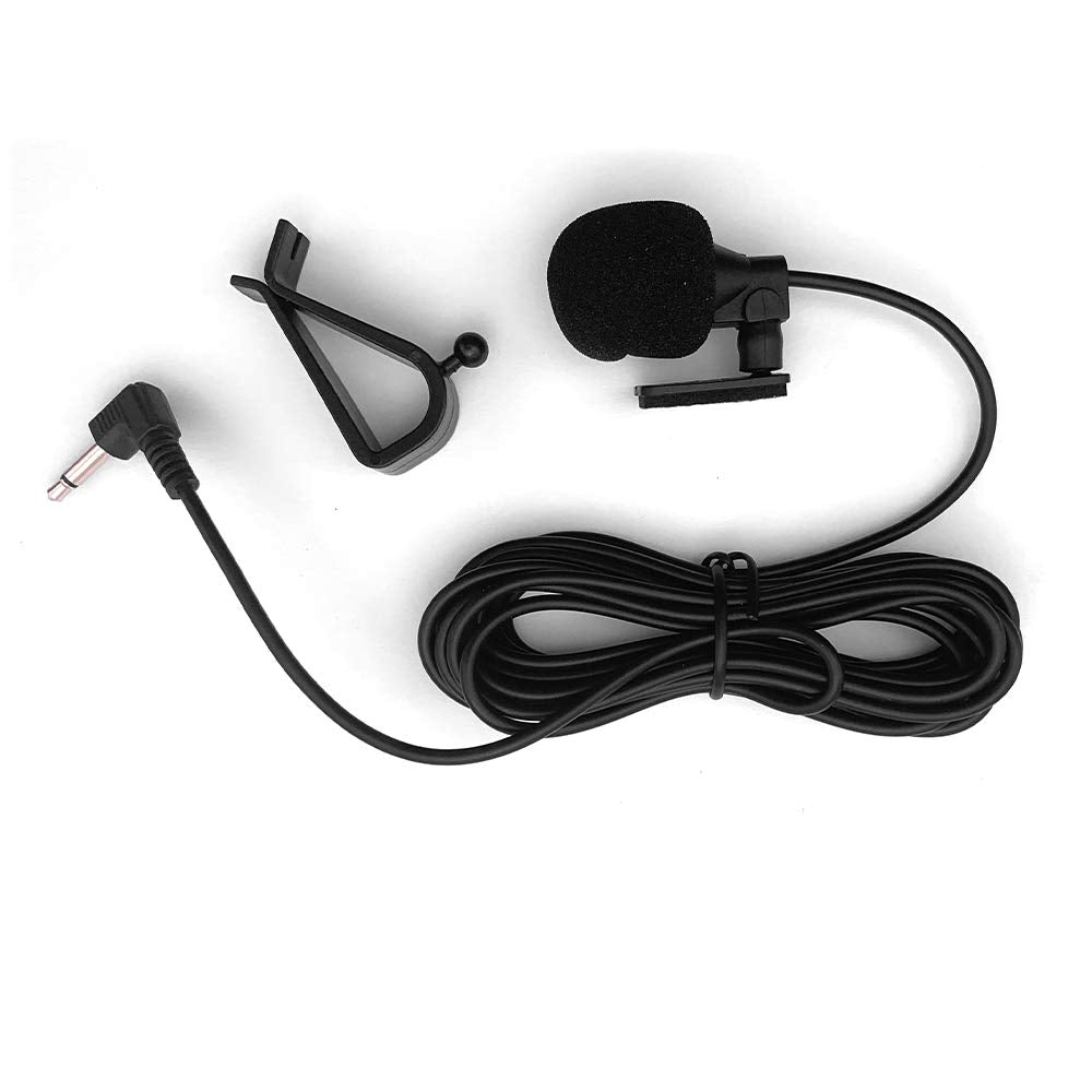 [Australia - AusPower] - Mic 3.5mm Microphone External Portable Assembly for Car Vehicle Head Unit Bluetooth Enabled Audio Stereo Radio GPS DVD 