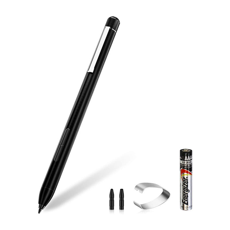 [Australia - AusPower] - Pen for Microsoft Surface Pro 8 13” Touchscreen Tablet Compatible with Microsoft Surface Pro 3/4/5/6/7, Surface Laptop 1/2/3/4, Surface Go 1/2/3, Surface Book 1/2/3 - Black 