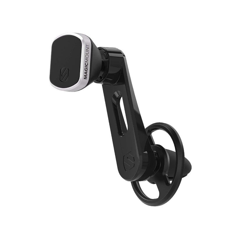 [Australia - AusPower] - Scosche MM2VP2SR-SP MagicMount Pro Magnetic FreeFlow Vent Mount Holder Phone Mount for Car, Black 