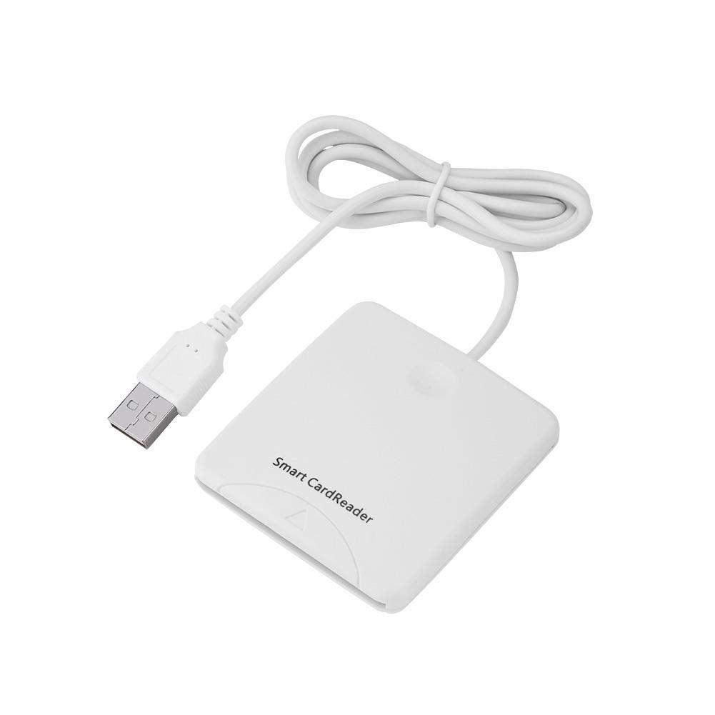 [Australia - AusPower] - USB Smart Chip Reader,Portable USB Credit Card Reader,Full Speed Smart IC Mobile Bank Credit Card Readers for Supports Windows 98/me/2000/xp/vista/Win7(32bit&64bit), Mac OS X, Linux or Above System 