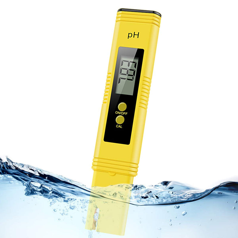 [Australia - AusPower] - Alysontech Digital pH Meter, Water PH Test Meter with 0.00-14.00ph Measure Range/PH Meter with ATC,Water Quality Tester for Household Drinking Water, Swimming Pools, Aquariums,Hydroponics 