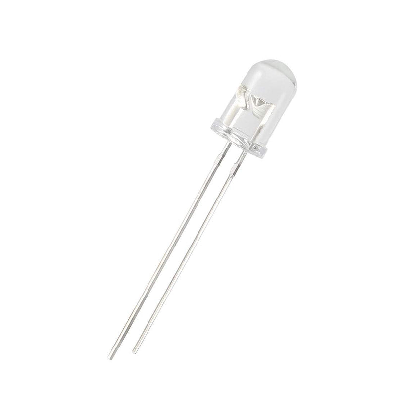 [Australia - AusPower] - uxcell 20pcs Photosensitive Diode Photodiodes Light Sensitive Sensors,5mm Clear Round Head Receiver Diode 