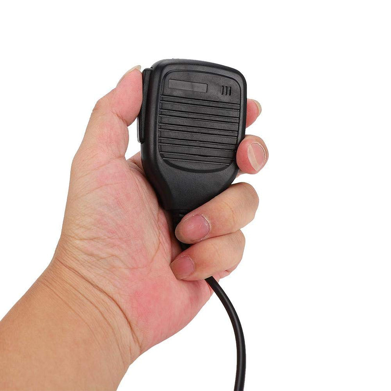 [Australia - AusPower] - PTT Mini Handheld Microphone Waterproof Microphone Speaker,UV3R Handheld Mic Speaker Microphone for Baofeng for Yaesu Two-Way Radio Walkie Talkie 