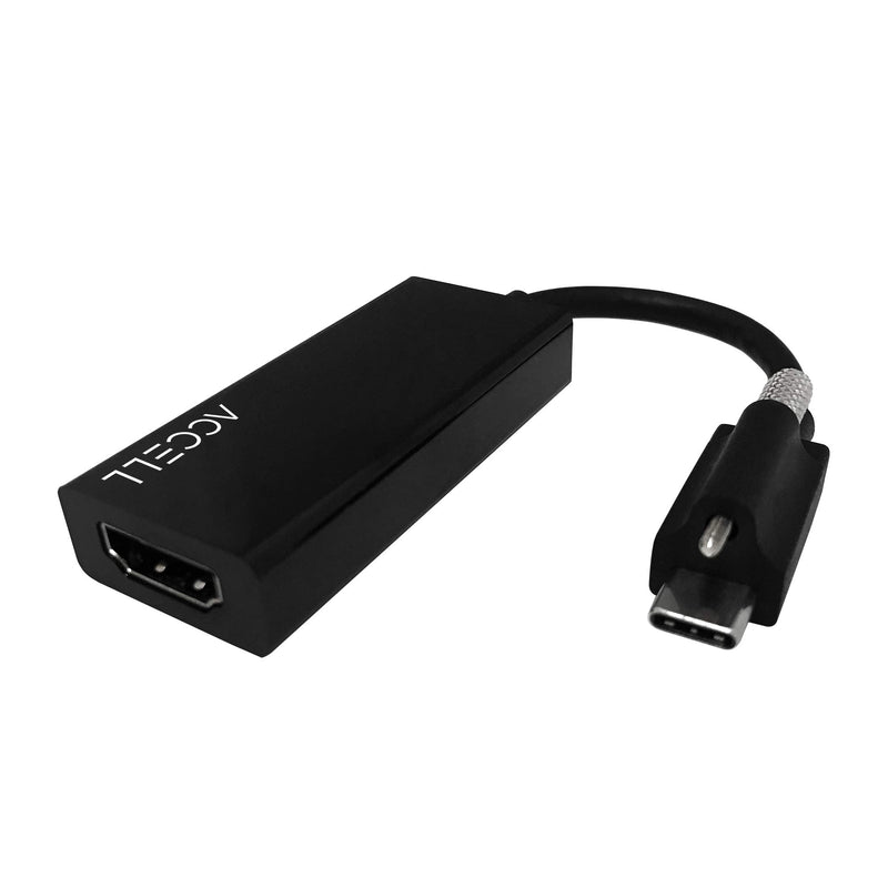 [Australia - AusPower] - Accell USB-C to HDMI 2.0 Adapter with Anchor Screw for Secure Connection and CEC Enabled (U187B-006B-23) USB-C to HDMI 2.0 Adapter (CEC) 