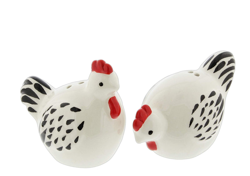 [Australia - AusPower] - Ceramic Farmhouse Salt & Pepper Shaker Set (Chickens) Chickens 