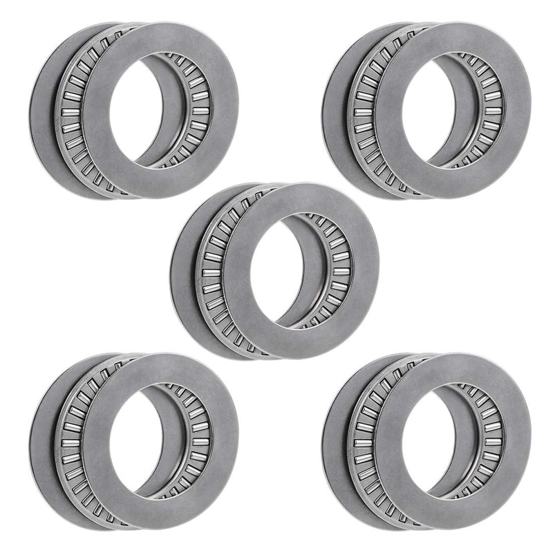 [Australia - AusPower] - uxcell TC1625 Thrust Needle Roller Bearings with Washers 1" Bore 1-9/16" OD 5/64" Width 5pcs 