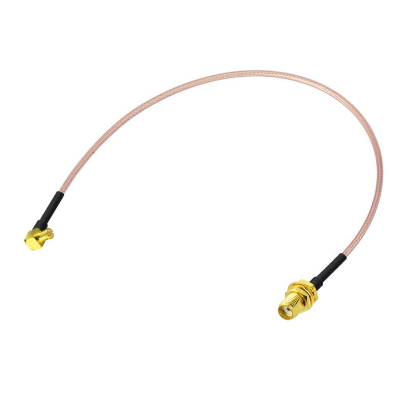 [Australia - AusPower] - Bingfu SMA Female to MCX Plug Right Angle RG316 Coaxial Cable 30cm 12 inch for RTL SDR Software Defined Radio RTL2832U R820T ADS-B Receiver USB Stick Dongle DVB-T ATSC HD TV Stereo Radio Tuner 