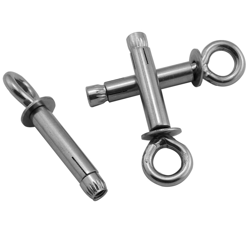 [Australia - AusPower] - Youliang 3pcs 304 Stainless Steel M6*50 Integral Internal Expansion Ring Anchor Bolt 