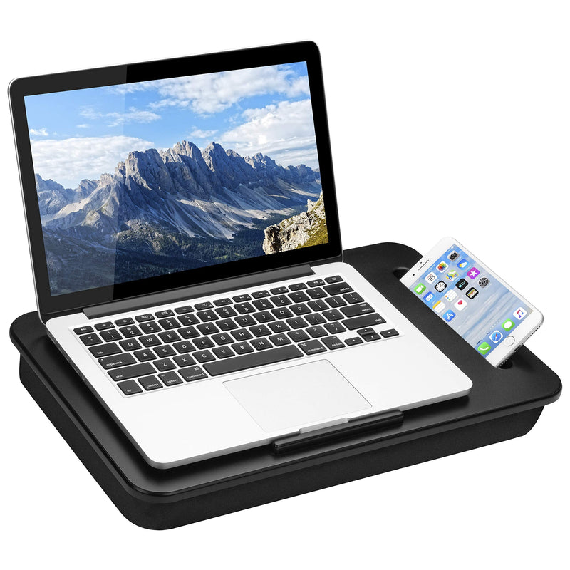 [Australia - AusPower] - LapGear Sidekick Lap Desk - Black - Fits Up to 15.6 Inch Laptops - Style No. 44218 