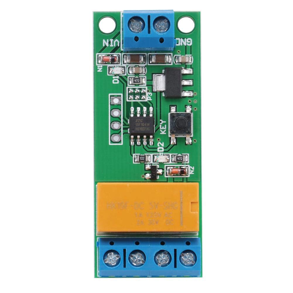 [Australia - AusPower] - Motor Reverse Polarity Relay, Dc 5/6/9/12V Time Adjustable Delay Relay, 2A Drive Current Module Electronic Components Module 