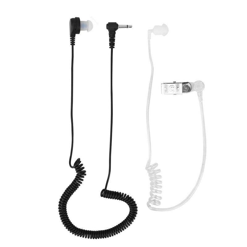 [Australia - AusPower] - Zerone 3.5mm Surveillance Plug Receiver Mono Listen Only Audio Acoustic Coil Tube Headset Earpiece Anti-Radiation for Radio Transceivers and Radio Speaker Mics 