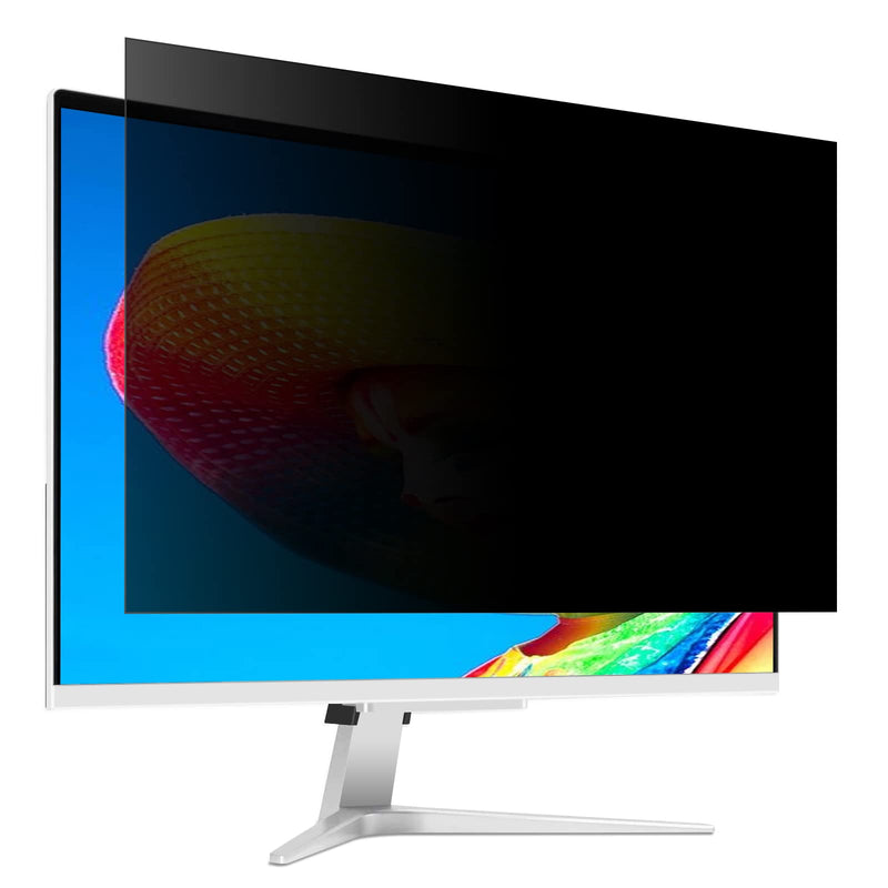 [Australia - AusPower] - PYS Monitor Privacy Screen 27 inch -for Widescreen Computer Monitor[16:9 Aspect Ratio], Anti-Spy/Anti Blue/Anti-Scratch Protector Film for Data confidentiality - (WxH:598mm x 377mm) Black 