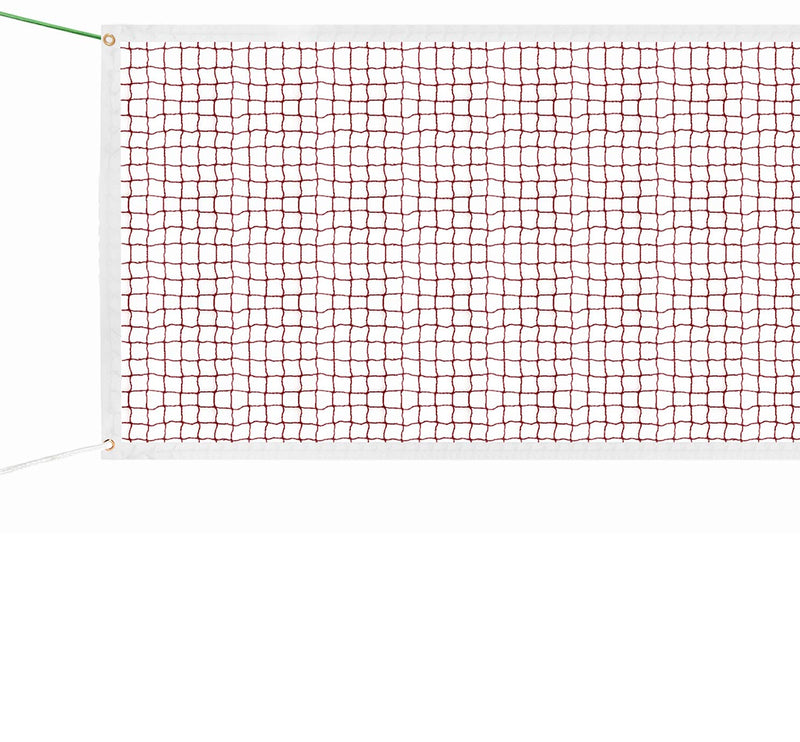 [Australia - AusPower] - Badminton Replacement Net with Rope Cable, Universal 20ft Volleyball Badminton Pickleball Net for Garden School Yard Backyard Garden Training Gym Sport Supply 
