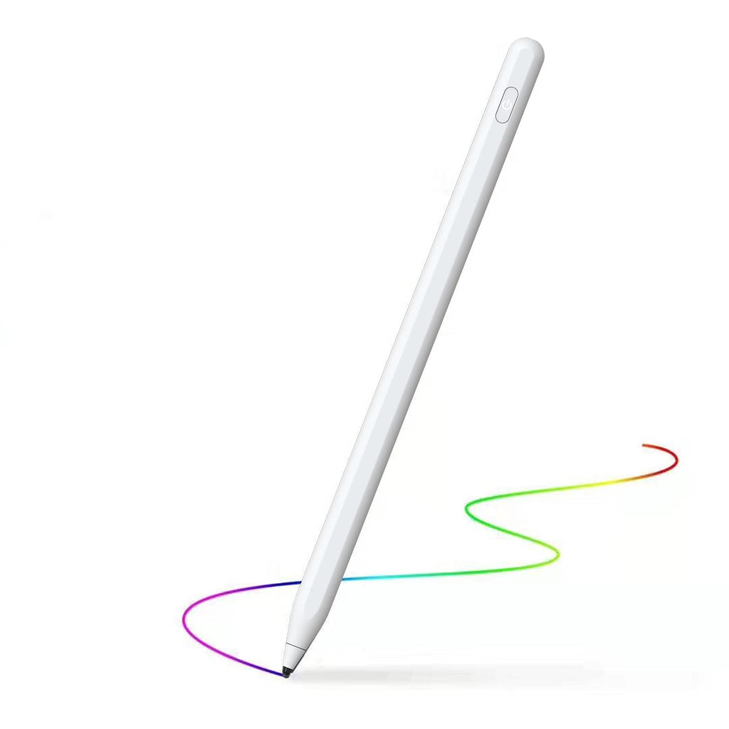 [Australia - AusPower] - iZiZ Stylus Pen,iPad Stylus Pen with Stylus Pen for iPad/Android/Windows/Laptop/Chromebook White 