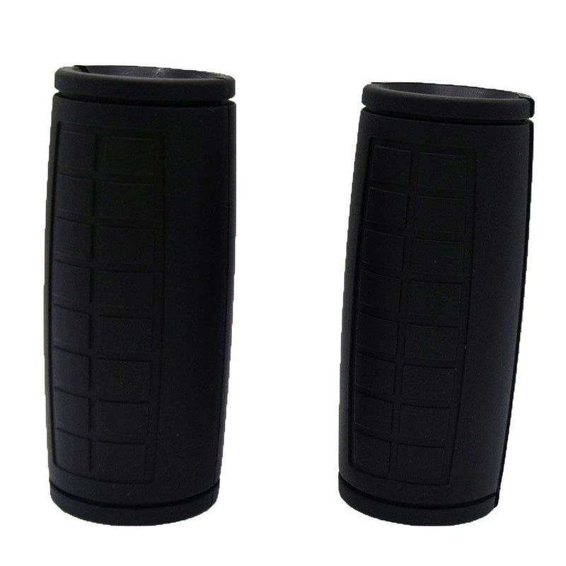 [Australia - AusPower] - yuhqc Dumbbell Grips, Thick Bar Grips, Barbell Grips Thick Bar Adapter Muscle Builder Weightlifting Grips Black 
