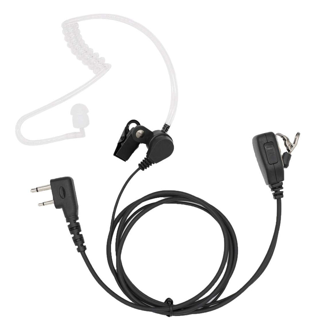 [Australia - AusPower] - IC-F4011 Earpiece for ICOM 2 Way Radio,IC-F24S IC-F14 IC-F11 IC-F21 IC-F4011 IC-F3011 IC-F3013 IC-F3GT Headset with Mic PTT FBI Security Surveillance Acoustic Tube Walkie Talkie Headphone-LeiMaxTe 