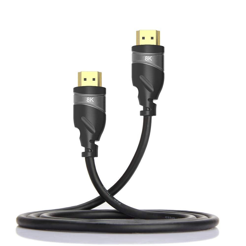 [Australia - AusPower] - CY HDMI 2.1 Ultra-HD UHD 8K 60hz Cable 48Gbs with Audio & Ethernet HDMI Cord 