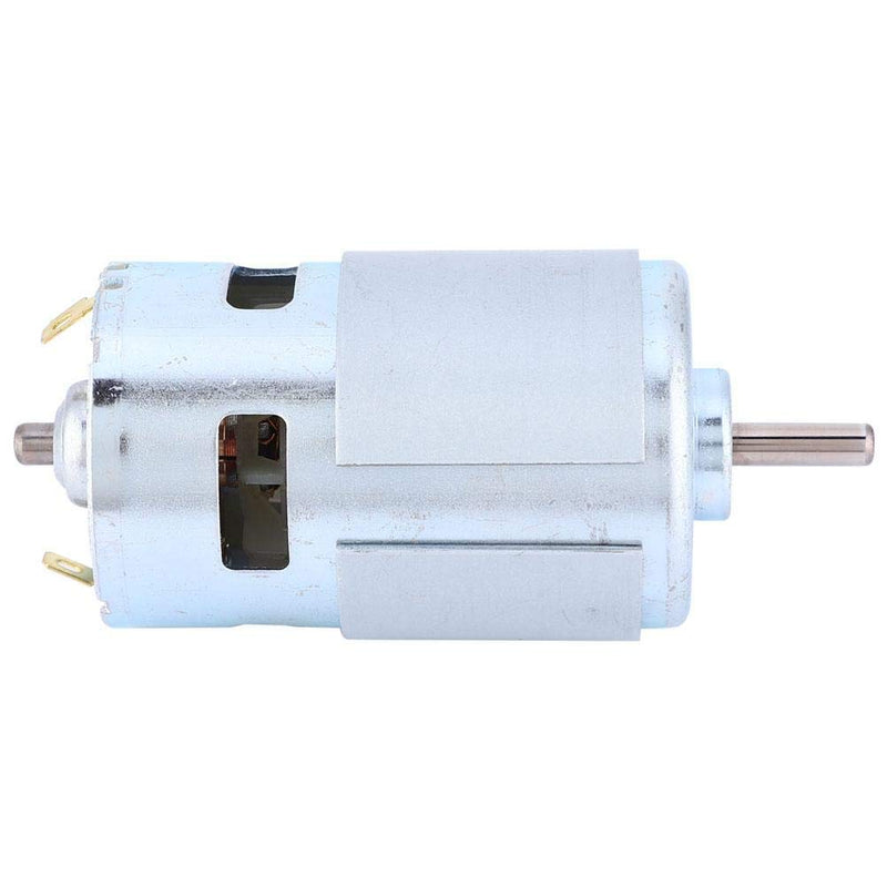 [Australia - AusPower] - High Power Micro DC 12V Electric Motor Driver Ball Bearing Shaft Low Noise Motor for Car Wash Pump, Sprayer, Paper Shredders, Electric Tools, 60W 4000RPM 
