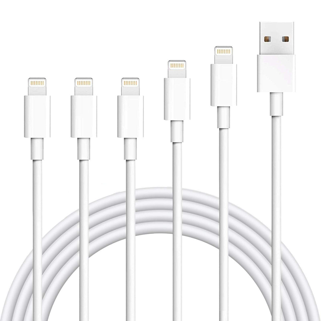 [Australia - AusPower] - iPhone Charger,Atill 5 Pack 3ft/3ft/3ft/6ft/10ft Lightning Cable iPhone Charging Syncing Cord Charger Cable Compatible iPhone 12/12Pro/12ProMax/11/11Pro/11Pro MAX/XS/XS MAX/XR/X/8/8Plus/7/7Plus 