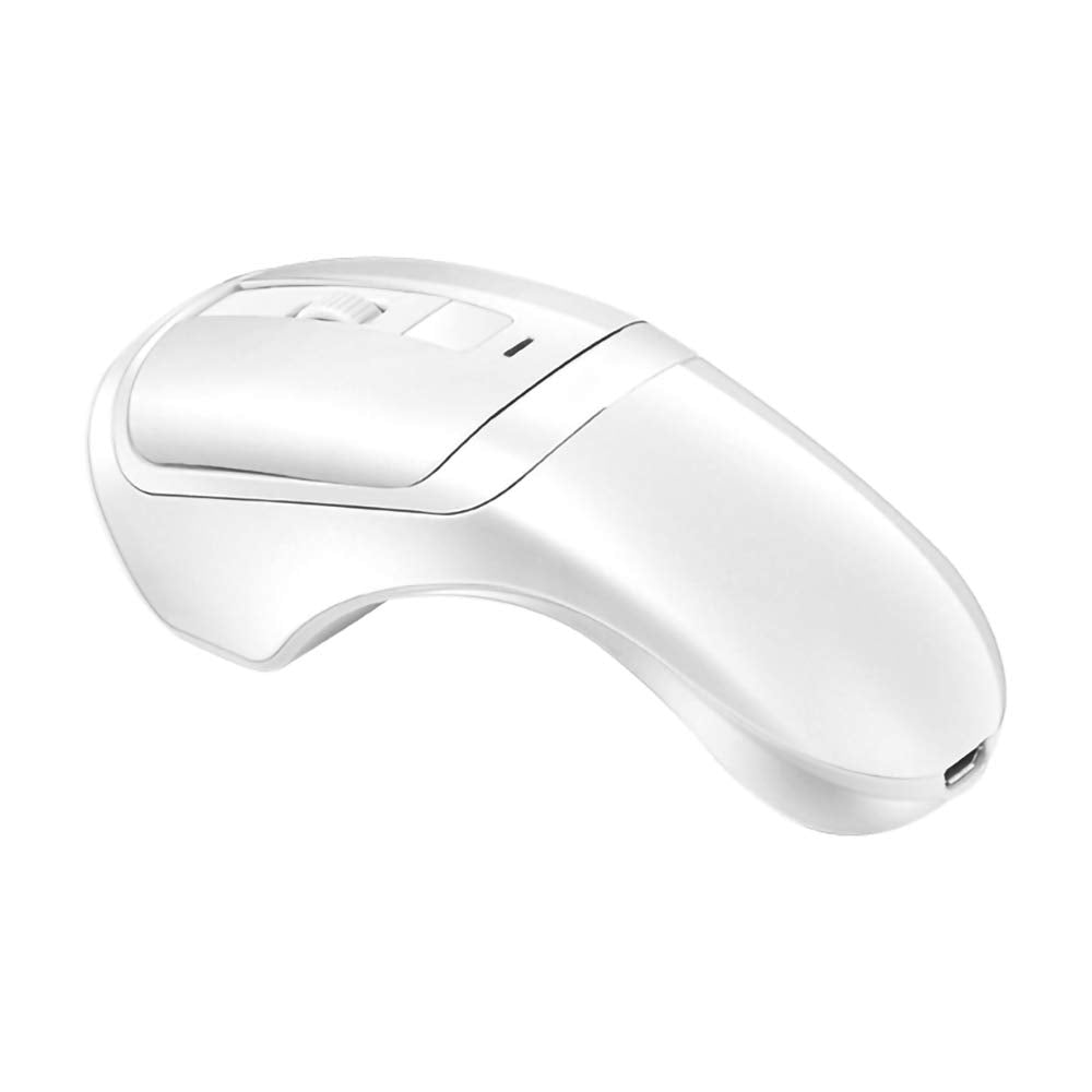[Australia - AusPower] - Barcode Scanner, THARO Wireless Mouse Scanner, M3 2D Wireless Barcode Scanner Read 1D&2D Codes with Mouse Functions (White) White 