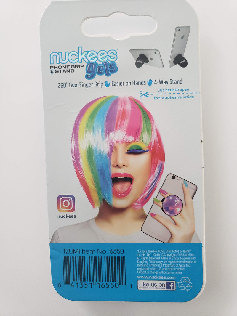 [Australia - AusPower] - Nuckees Gels e z 2 Finger Smartphone Grip Stand Unicorn Pink 