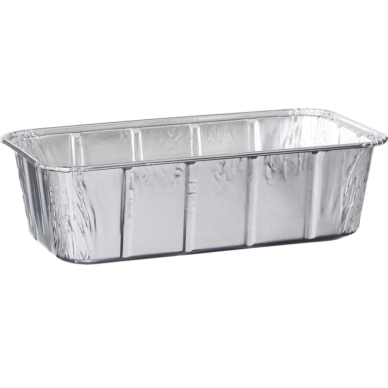 [Australia - AusPower] - Plasticpro [2 Lb 10 Pack] Disposable Loaf Pans Aluminum Tin Foil Meal Prep Bakeware - Cookware Perfect for Baking Cakes, Bread, Meatloaf, Lasagna 2 Pound 8.5'' X 4.5'' X 2.25'' 