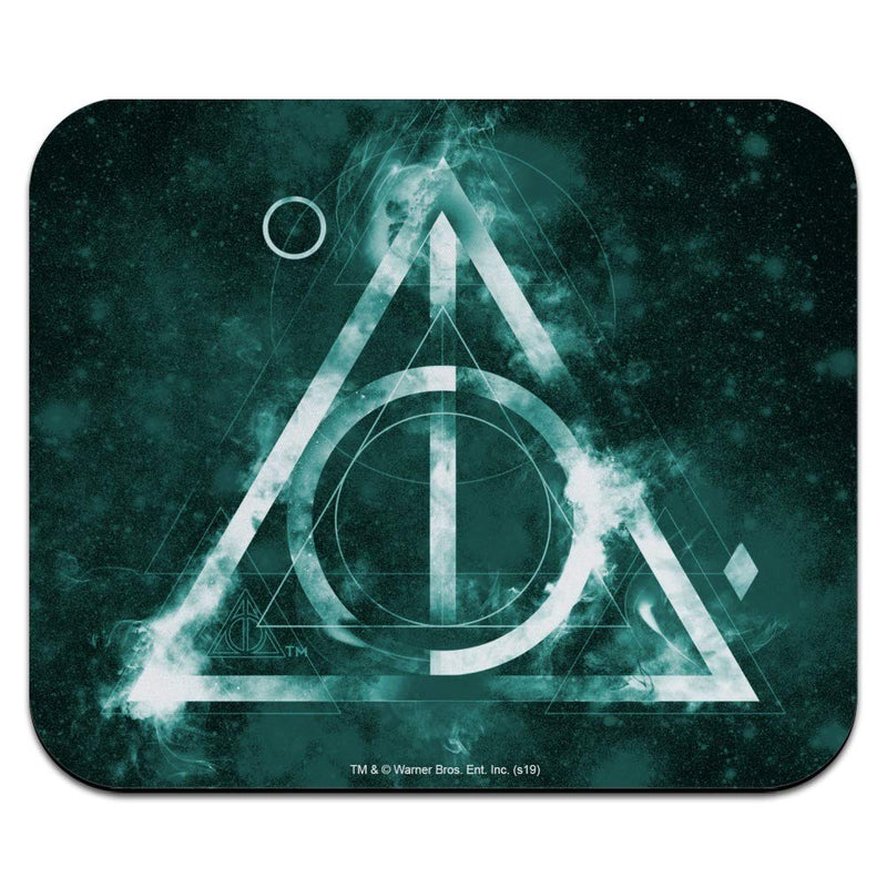 [Australia - AusPower] - Harry Potter Deathly Hallows Logo Low Profile Thin Mouse Pad Mousepad Multi-colored 