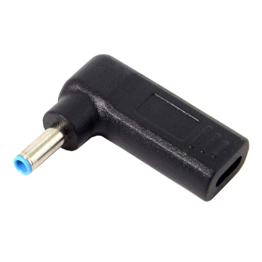 [Australia - AusPower] - CY USB 3.1 Type C USB-C to DC 4.5mmx3.0mm Adapter Emulator Trigger 90 Degree Angled 