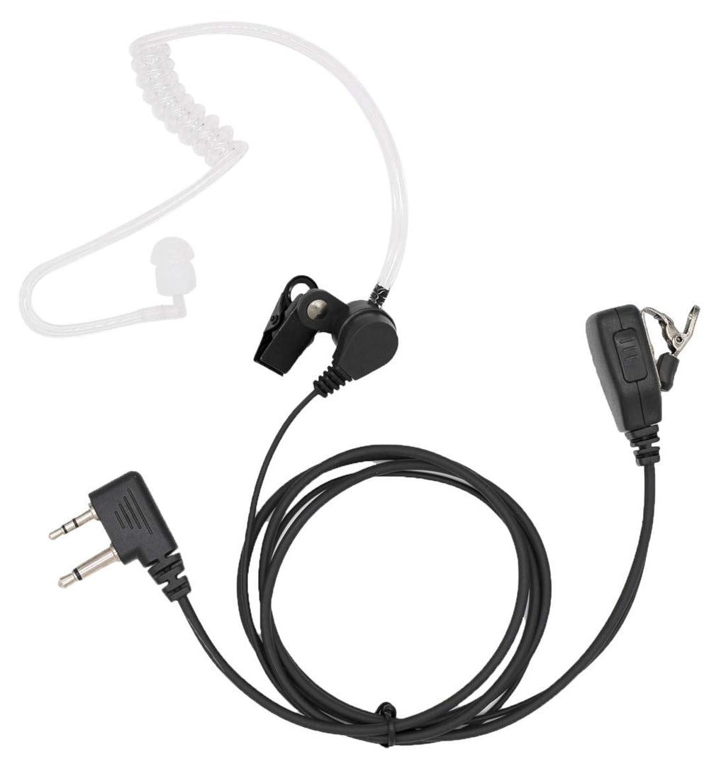 [Australia - AusPower] - Compatible for Midland Walkie Talkie,Two Way Radios Acoustic Tube Security Surveillance Earpiece with Mic - LeiMaxTe 