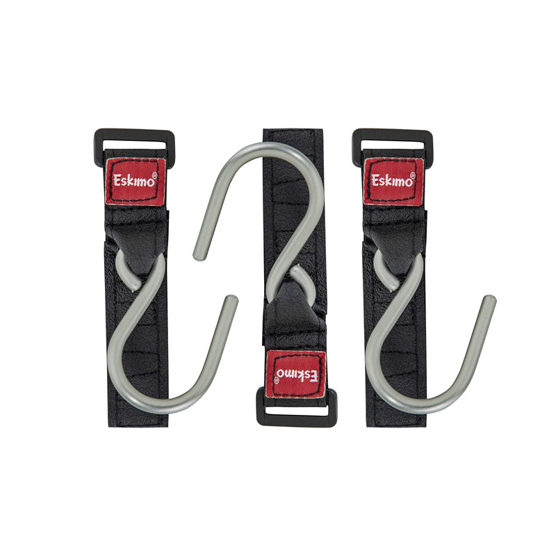 [Australia - AusPower] - Eskimo 30611 Ice Shelter Coat Hooks, Black, Standard 
