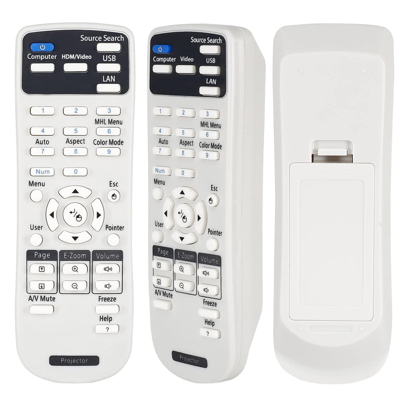 [Australia - AusPower] - CHUNGHOP Universal Projector Remote Control for Epson Projector Remote PowerLite Home Cinema 1040 PowerLite Contoller-No Program Needed 