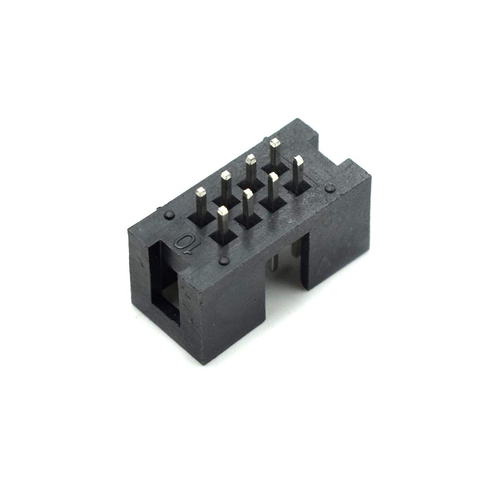 [Australia - AusPower] - HONJIE 8Pin (2x4 Pins) 2.54mm Pitch Straight Connector Pin IDC Box Headers - (15 Pcs) 
