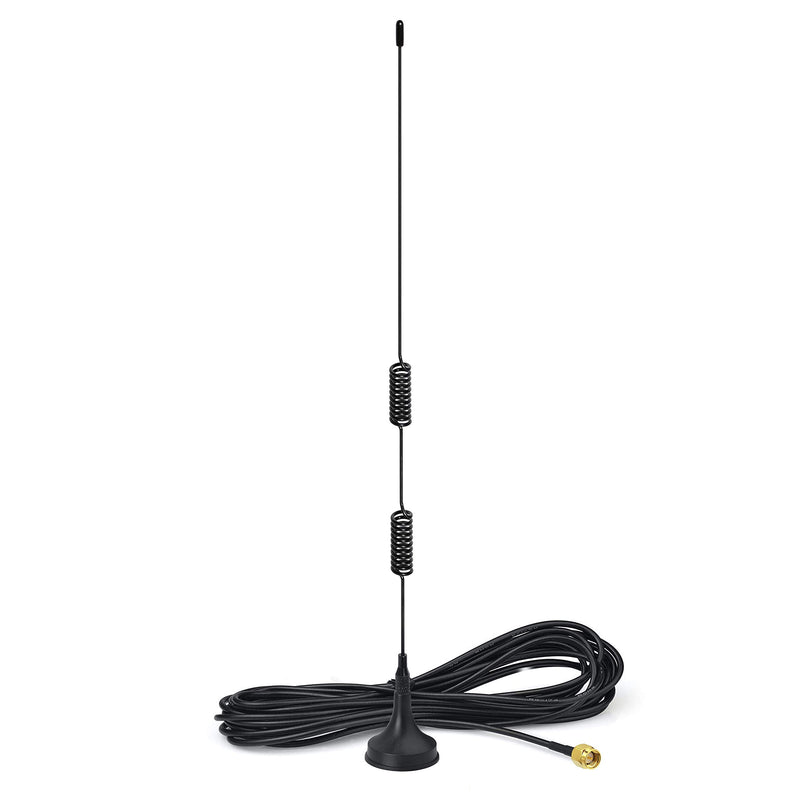 [Australia - AusPower] - Bingfu Dual Band VHF UHF 136-174MHz 400-470MHz Ham Radio Antenna Handheld Two Way Radio Magnetic Base SMA Male Antenna for Ham Radio Walkie Talkie Icom Yaesu Vertex Standard Horizon Marine VHF Radio 