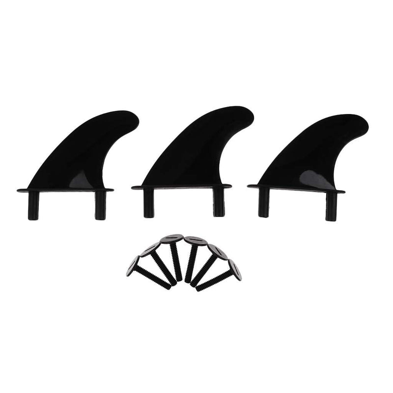 [Australia - AusPower] - Santa Barbara Surfing SBS Soft Top Surfboard Fin Set of 3 