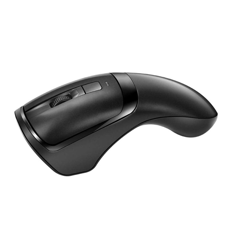 [Australia - AusPower] - Barcode Scanner, THARO Wireless Mouse Scanner, M3 2D Wireless Barcode Scanner Read 1D&2D Codes with Mouse Functions (Black) Black 