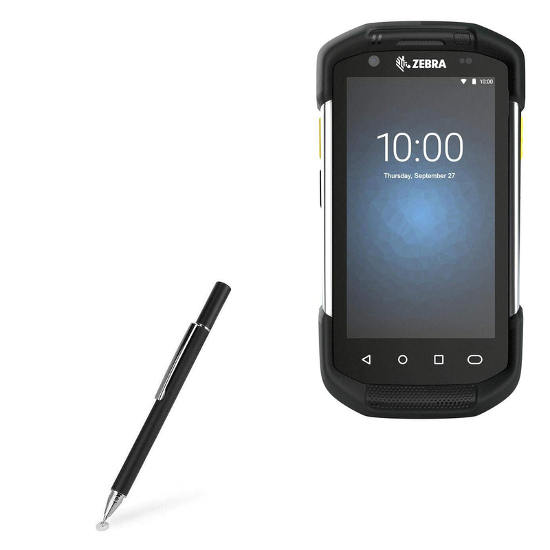 [Australia - AusPower] - Stylus Pen for Zebra TC77 (Stylus Pen by BoxWave) - FineTouch Capacitive Stylus, Super Precise Stylus Pen for Zebra TC77 - Jet Black 