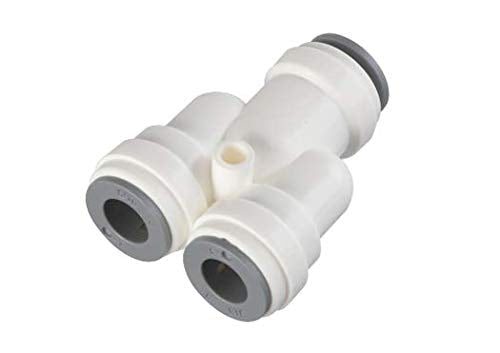 [Australia - AusPower] - PneumaticPlus WY-1/2 Push to Connect Water Fitting, Union Y Adaptor (Pack of 10) (1/2" Tube X 1/2" Tube X 1/2" Tube) 1/2" Tube X 1/2" Tube X 1/2" Tube 