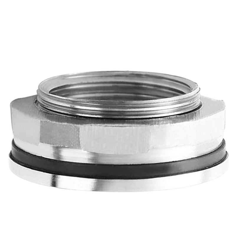 [Australia - AusPower] - Beduan 1" FPT Bulkhead Water Tank Connector Stainless Steel Thru-bulk Fitting 1 Inch 