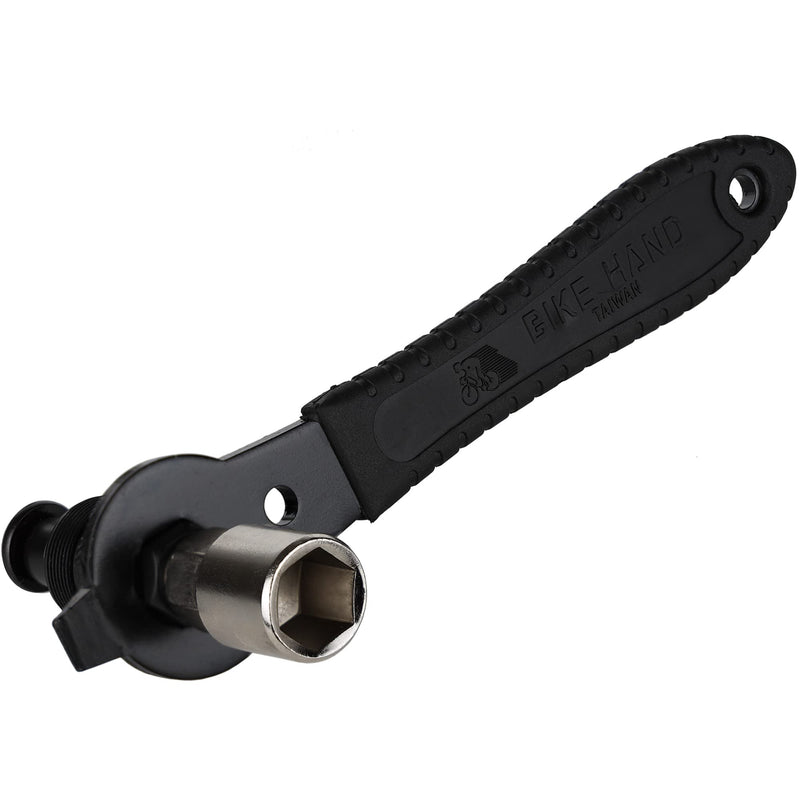 [Australia - AusPower] - Bikehand Bike Crank Extractor Puller Remover for Square Threaded Taper Crankset or ISIS & Octalink - Easy Bicycle Crank Arm Removal Tool Fit Square ISIS Octalink 