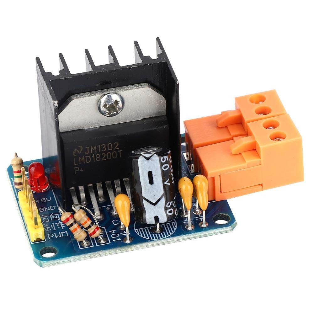 [Australia - AusPower] - LMD18200 Adjustable Speed H-Bridge Motor Drive Module with Power Indication 3A 75W,Strong Anti-Interference Ability 
