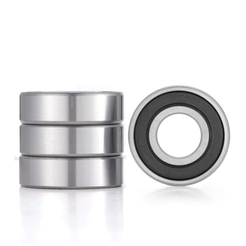 [Australia - AusPower] - Donepart Bearings 5/8" IDx 1-3/8" ODx .433" Thick 99502H-2RS Double Rubber Sealed Bearings for Go Kart, Mini Bikes, Lawn Mower, Wheels (4 Pack) 