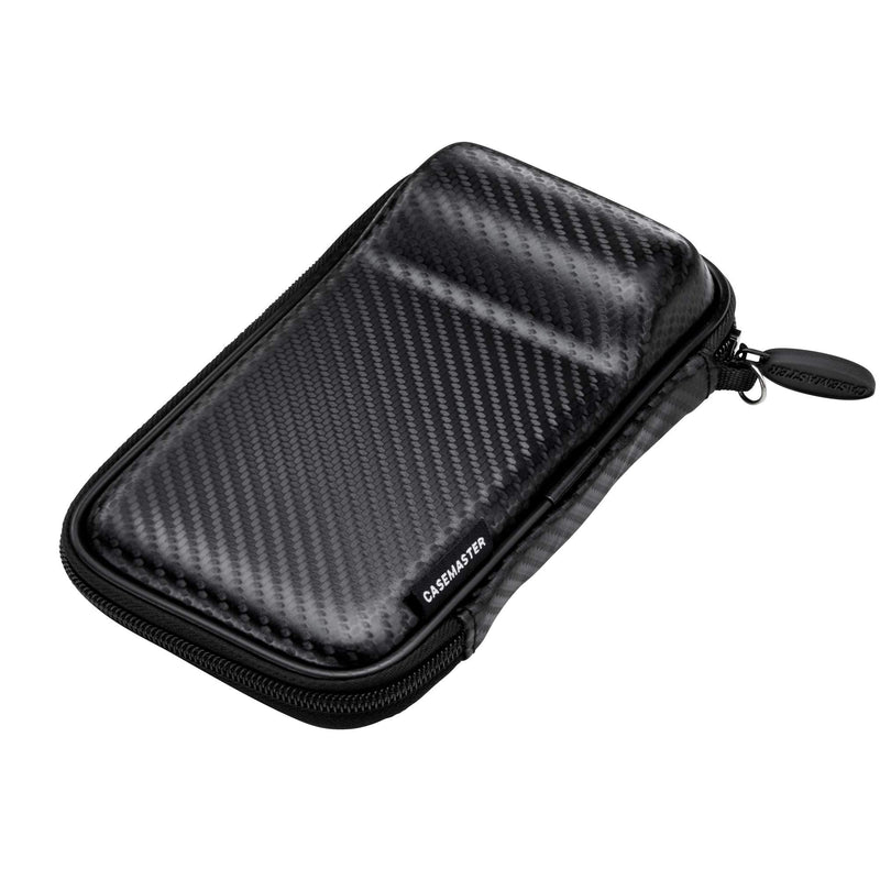[Australia - AusPower] - Casemaster Sport Dart Case, Hold One Set of Darts and Features Built-in Storage for Flights, Tips and Shafts Black 