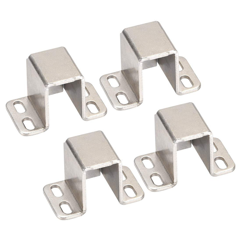 [Australia - AusPower] - uxcell 4pcs Electromagnetic Solenoid Lock Catch Latch Electirc Magnetic Lock Accessory for Cabinet Door Lock 