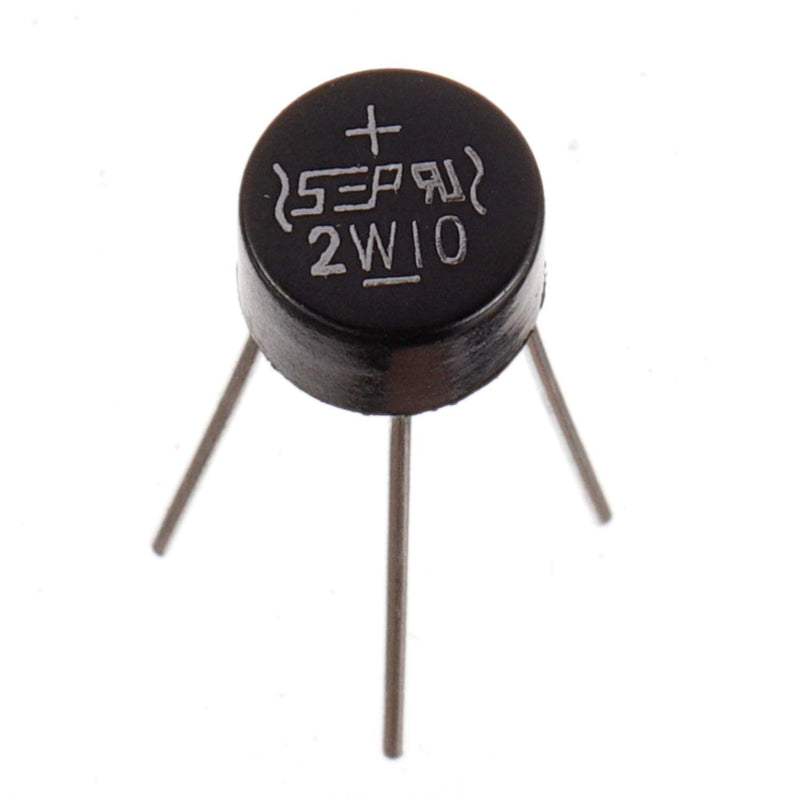 [Australia - AusPower] - BOJACK 2W10 2A 1000V Bridge Rectifier Diodes Axial 2W10 2 Amp 1000 Volt Full Wave Electronic Silicon Diodes(Pack of 30 Pcs) 