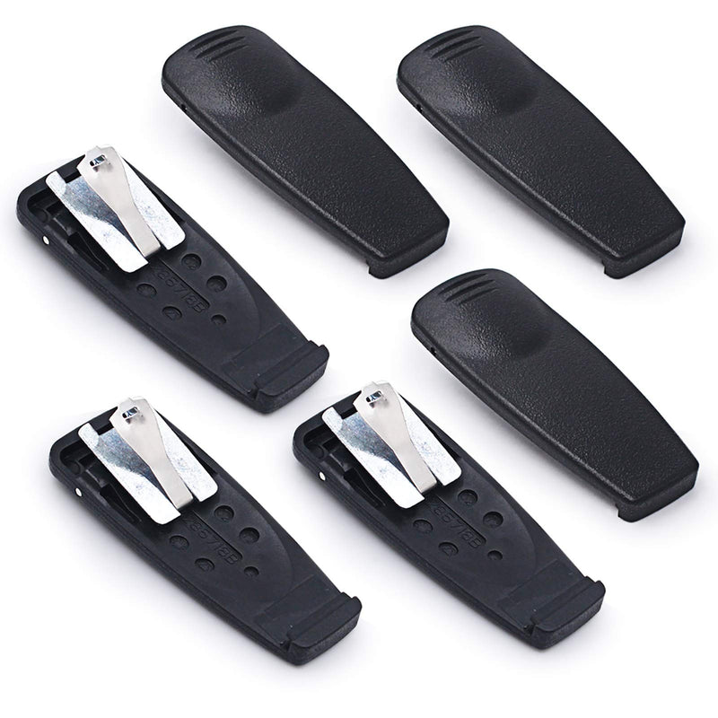 [Australia - AusPower] - 6 Pack of HNN9013 Belt Clip for Motorola CP125 PRO7150 HT750 HT1225 HT1250 XTS2500 GP140 GP328 GP338 GP340 GP360 GP380 GP640 Two-Way Radio 